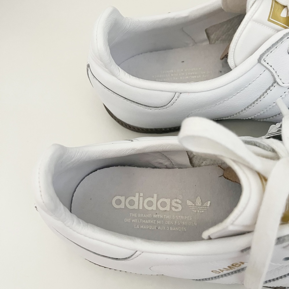 Adidas Samba OG White Sz 8.5 - Picture 7 of 8
